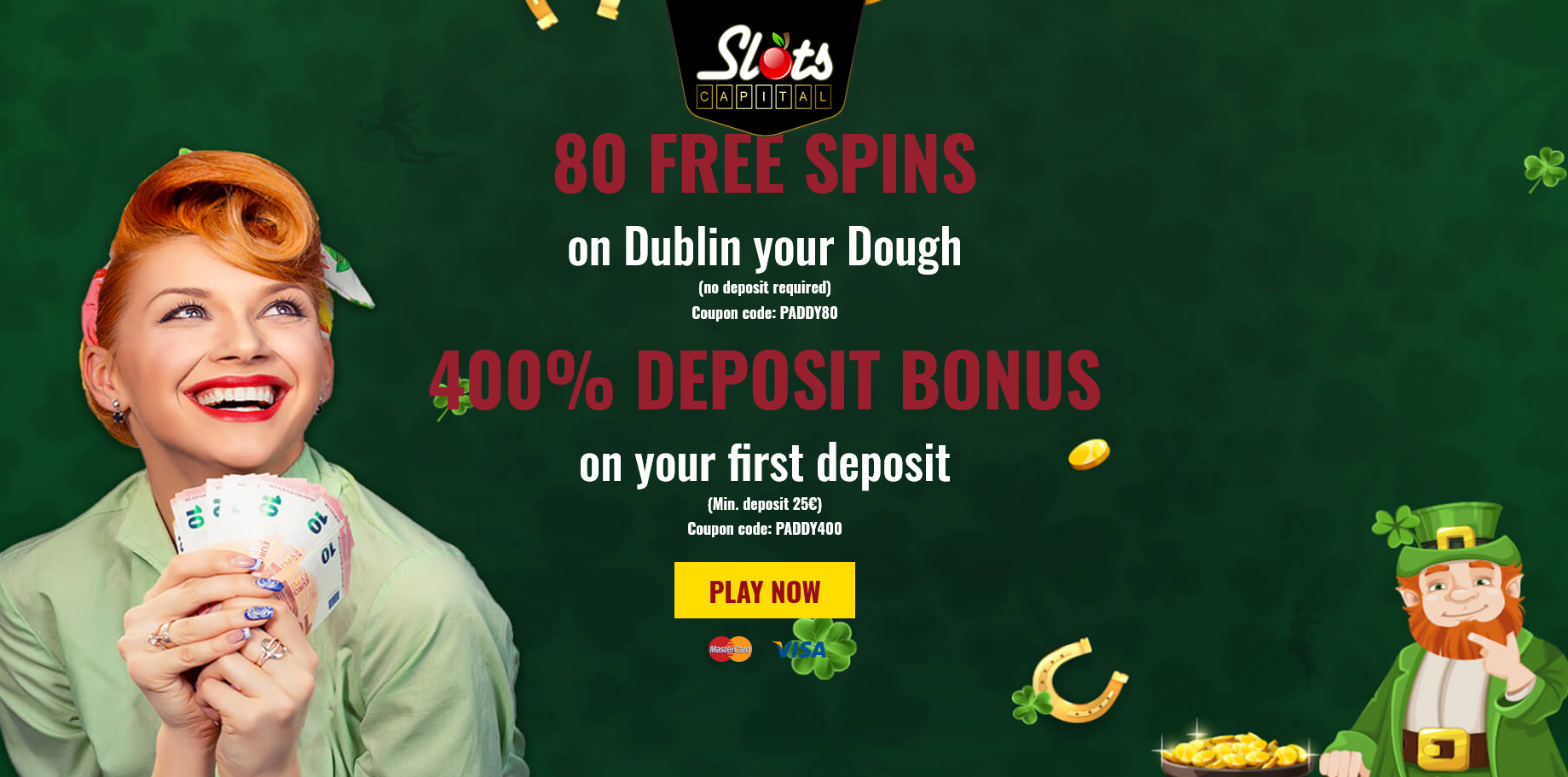 Slots
                                  Capital IE 80 Free Spins (Ireland)