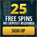 25 free spins Lp